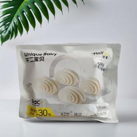 不二宝贝A2牛乳儿童小馒头 160g/袋