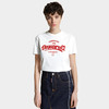 DSQUARED2 女士字母徽标印花棉质圆领短袖T恤 白色 S75GD0488 D20035 100 商品缩略图1