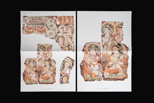 《西域古寺壁画选》 大四开超大画幅  附赠一本解说册 商品图6