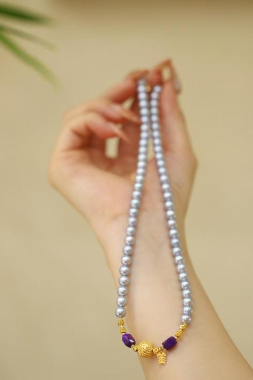 6-6.5mm真多麻项链 商品图0