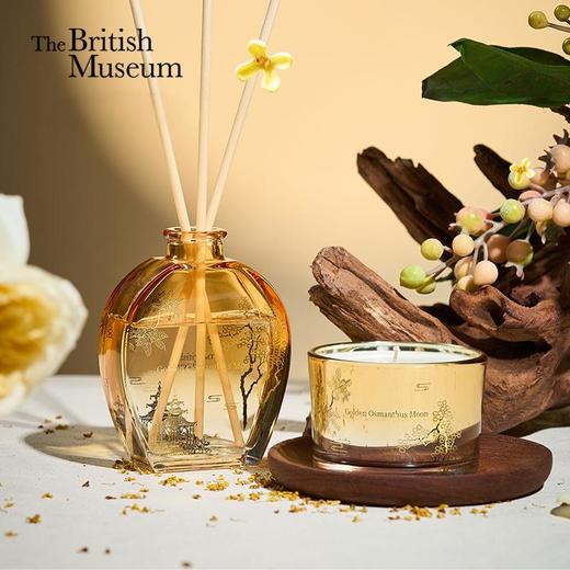 大英博物馆东方梦境系列桂花无火香氛蜡烛香薰礼盒-金桂映月 商品图0