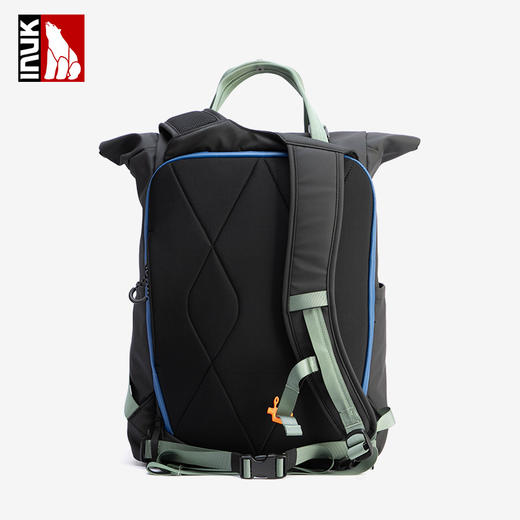 INUK小众新款休闲户外大容量通勤手提双肩包户外防水背包 商品图9
