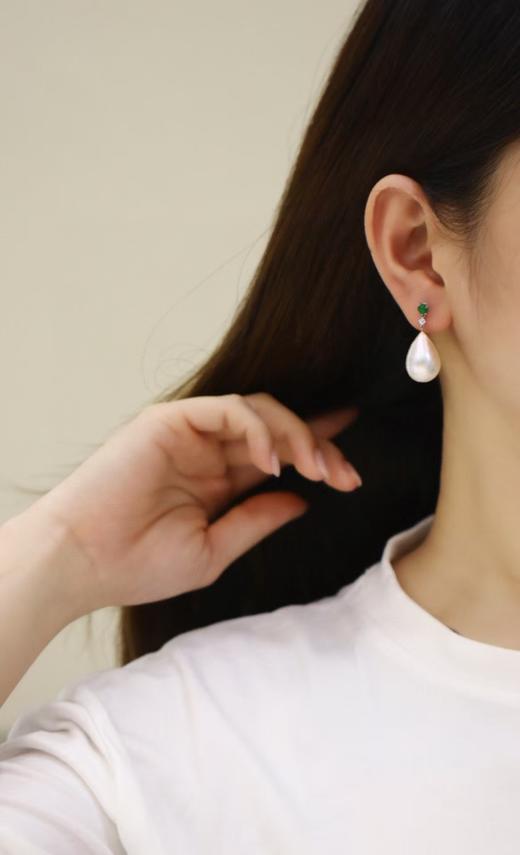 14-15mm马贝耳钉 商品图5