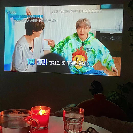 【送幕布72寸】雷神天狼星K6投影仪，1080P画质，300寸超大巨幕，2000流明度、高亮度，白天也能像电影院！ 商品图3