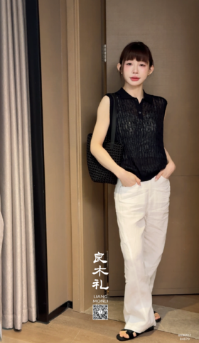 简约——亚麻背心