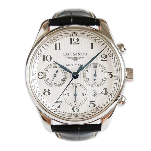 【95新】LONGINES 浪琴名匠系列L2.759.4.78.3自动机械机芯42MM（男款）日期显示、计时280725NJS18 商品图0