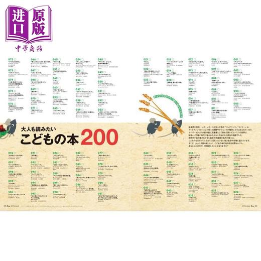 预售 【中商原版】Casa BRUTUS特集 大人都想读的200本童书 日文原版日韩 Casa BRUTUS特別編集 大人も読みたい こどもの本200 商品图1