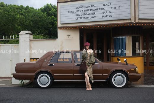 【门店同款】ENJOY秋季“光阴序语”蝙蝠袖翻领皮衣 164249937 商品图7