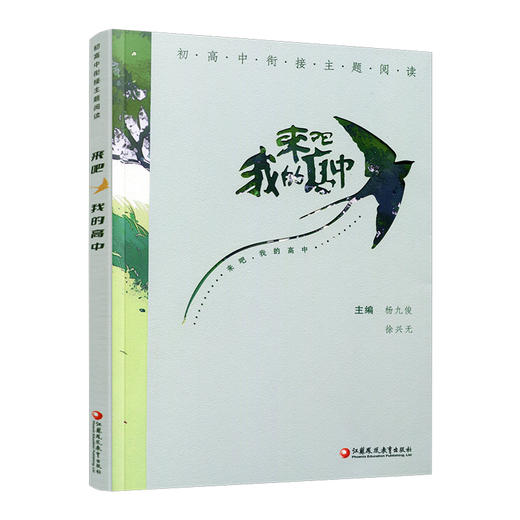 来吧 我的高中 初高中衔接主题阅读 中考 中学生 毕业生 高中生活 课外阅读 素养教育读物 杨九俊 徐兴无 江苏凤凰教育出版社 商品图3