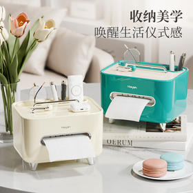 海迎 留声纸巾盒轻奢款
