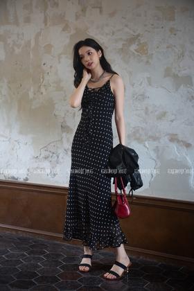 【门店同款】ENJOY秋季“光阴序语”复古波点鱼尾裙 164247552