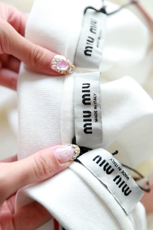 小香风刺绣polo衫，条纹复古长袖。胸口小标翻领长袖PoloC080158 商品图13