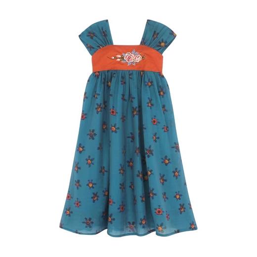 裁缝学苑TH06国风无袖汉服连衣裙纸样儿童背带裙童装样板图纸 商品图5