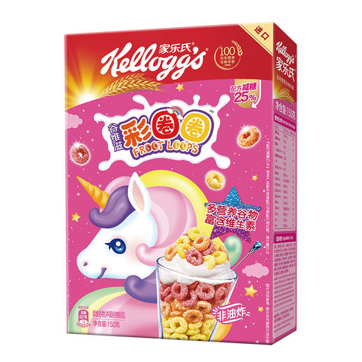 家乐氏谷物圈圈彩圈圈150g即食麦片 商品图1
