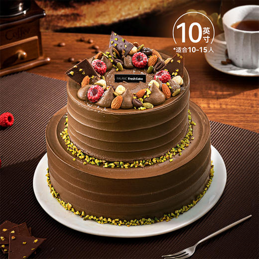 可可莓果0卡糖榛巧开心果树莓动物奶油蛋糕  | FALANC CAKE 商品图5