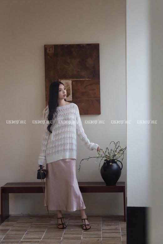 【门店同款】ENJOY秋季“谧色花颂”流光漫步长半裙 164246816 商品图2