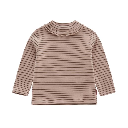 拉比童衣-3拉比花边半高领衣i5特殊色/杏色LYDC100307 商品图1