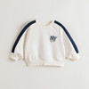 马克珍妮男童学院宽松撞色卫衣 宝宝套头衫2025年秋装新品551126 商品缩略图2
