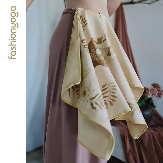 FW046双面印花瑜伽小铺巾 商品图9