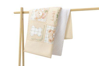 特惠拉比寝具类-4脱胆饼干格i5大童被150*120粉红/卡其色LXDE10490219/LXDE10490275 商品图2