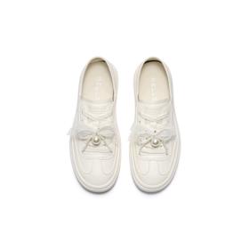 【春假专区】百丽女鞋BELL徳训小白鞋D8Y1