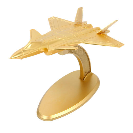 【中航工业官方正品 长春航展、九三阅兵纪念品-新品重磅】特尔博-阅兵系列-130mm纯金属歼-35A 歼20战斗机模型J35  J20仿真合金歼35A 歼20航模 商品图3