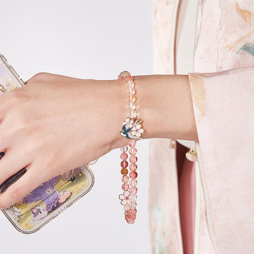 物兮物工艺美术系列杏林春燕长款手机链 商品图2