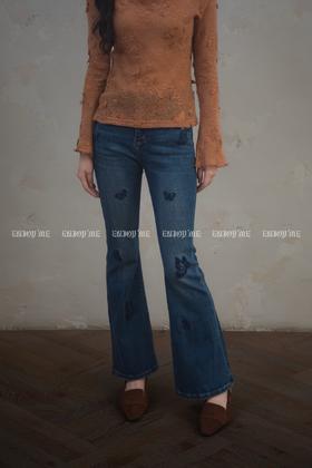 【门店同款】ENJOY秋季银河蝴蝶喇叭裤 164195001