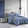 罗孚 简•绅士品格全棉四件套 40S 蓝色 200×230cm 商品缩略图0