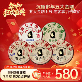 普洱藏家梦寐以求的经典复刻套装——【五大金刚】