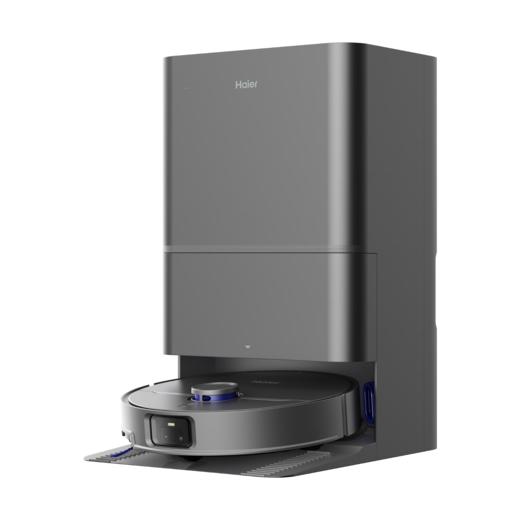 海尔V系列顶配版扫地机器人 LDS激光导航0缠毛滚刷 热风烘干加压搓洗 除菌智能家用全自动扫吸拖一体机 【重磅新款20000Pa大吸力】V5S 商品图3