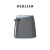 HERLIAN2025年秋季新品女士格纹拼接不对称设计半裙 商品缩略图4