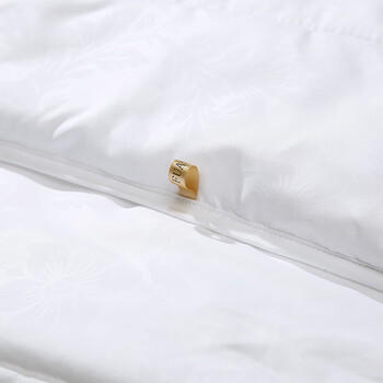 富安娜 舒暖七孔抗菌 纤维被 冬厚被 6.6斤 230*229cm 白色 商品图1