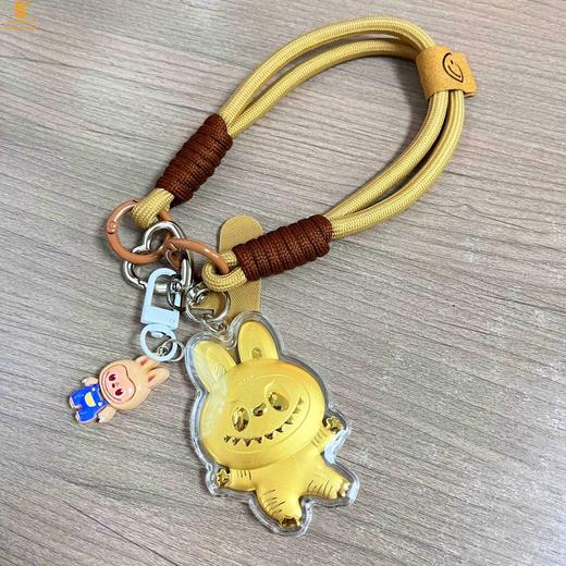 【送黄金挂件】香港周六福万象斑斓灵动猫眼手镯 商品图1