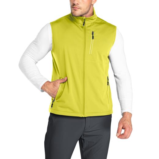 33000ft北欧大码立领春秋马夹大口袋户外运动骑行跑步安全反背心 商品图0