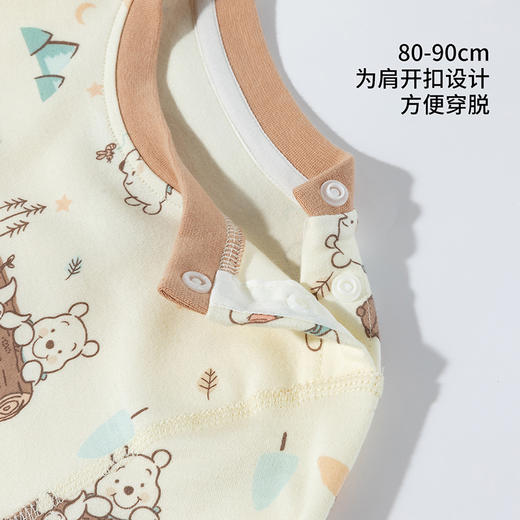 迪士尼25春秋季新款男童秋衣秋裤内衣家居服ZD3ET014 商品图7