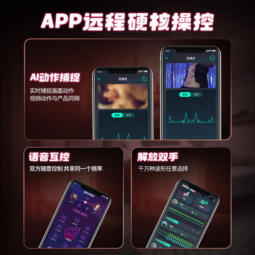 UEKOU有壹靠 艾伦 仿真阳具女用震动棒按摩器玩具成人情趣性用品 商品图2