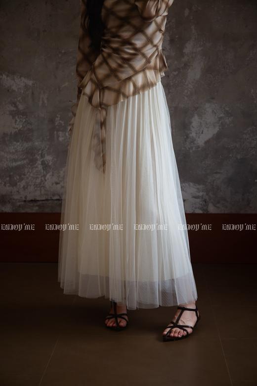 【门店同款】ENJOY秋季“光阴序语”透视网纱半裙 164443764 商品图0