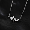 卡蒂罗/KADER 双子星蝴蝶项链 满钻镶嵌春日精灵好运招财蝴蝶设计可调节拼接链 优雅复古不装款吸睛配饰 商品缩略图7