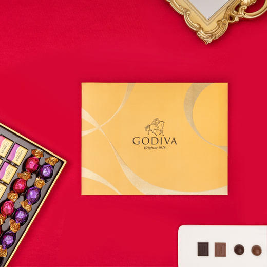 歌帝梵(GODIVA)巧克力精选礼盒32颗装(升级新款)275g+礼袋 商品图2