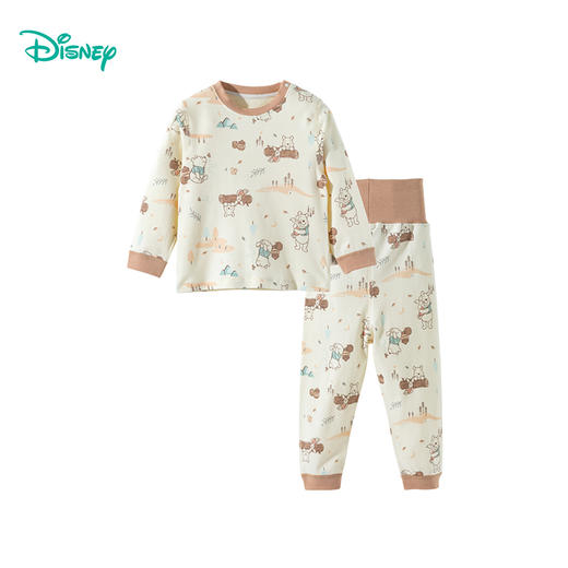 迪士尼25春秋季新款男童秋衣秋裤内衣家居服ZD3ET014 商品图4