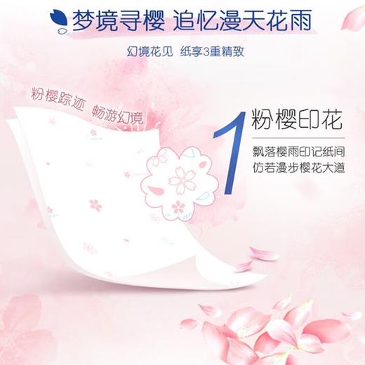 得宝（Tempo）手帕纸樱花味印花4层24包限定纸巾小包便携装手帕纸餐巾纸 商品图1