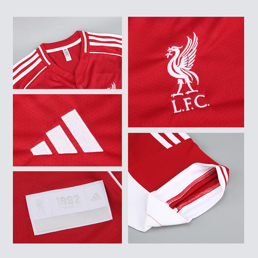 小李子ADIDAS阿迪达斯利物浦舒适透气棒球风文化短袖成人男JW5480 商品图3