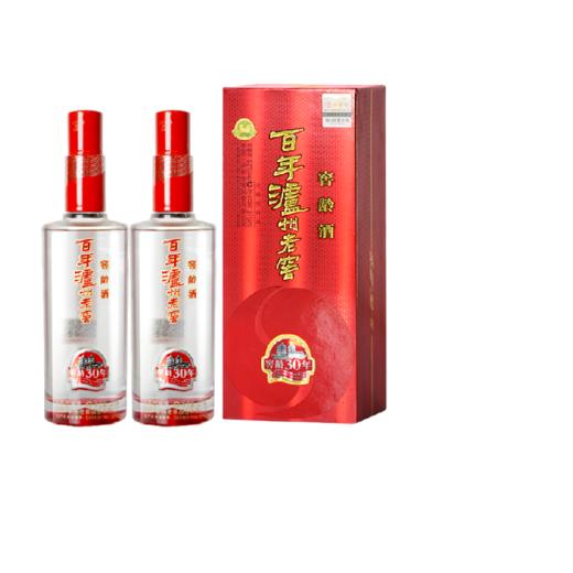 【留仓老酒】52度百年泸州老窖窖龄酒30年375ml*2 泸州老窖官方旗舰店 商品图0