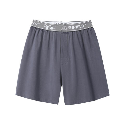 素湃Supield居家阿罗裤男夏季透气家居内裤棉氨高弹力男士四角裤 商品图5