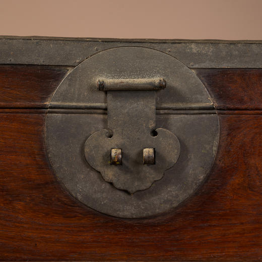 清早期	黄花梨铜包边文房箱 商品图3