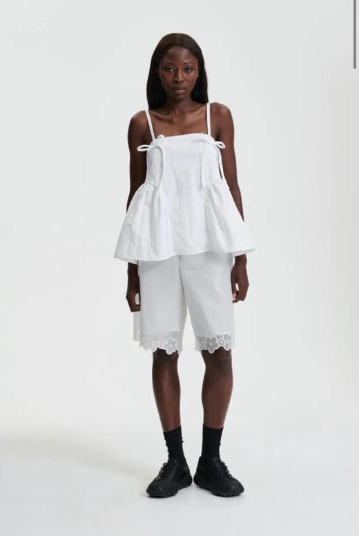 Cecilie Bahnsen 2色细节感吊带上衣 商品图0