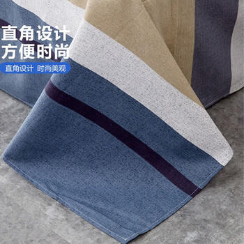 艾薇 A类全棉床单纯棉宿舍被单男士单人床单单件 北欧时代 160*230cm 商品图1