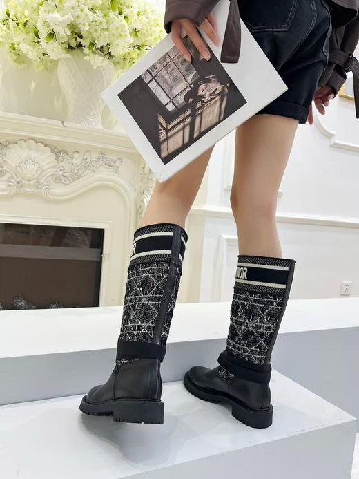 迪奥 2025ss最高版本 Dior 秋冬靴复古工装靴（DBG） 商品图1