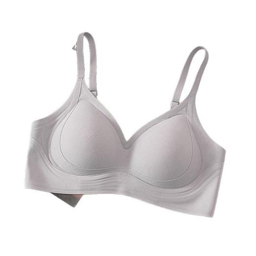 SDE-2501#  一体固定杯反重力内衣女无钢圈聚拢提拉无痕文胸山茶花香（单件） 商品图4